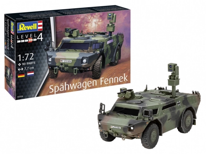 Plastikový model Spahwagen Fennek 1/72
