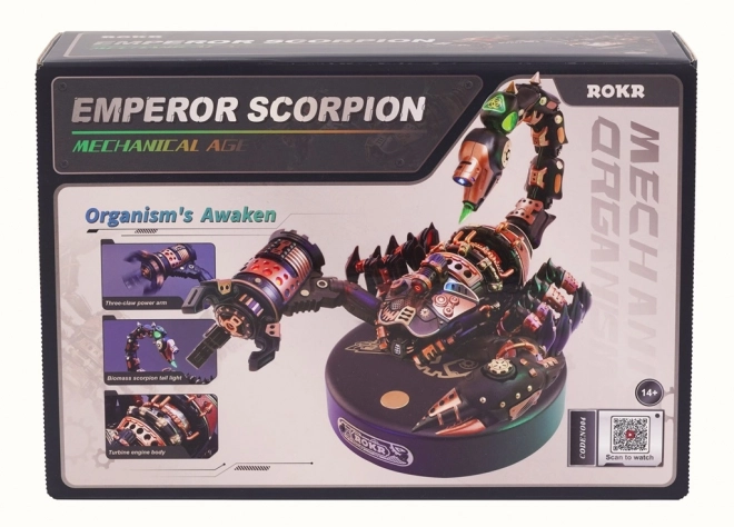 RoboTime 3D mechanické puzzle Císař Scorpion