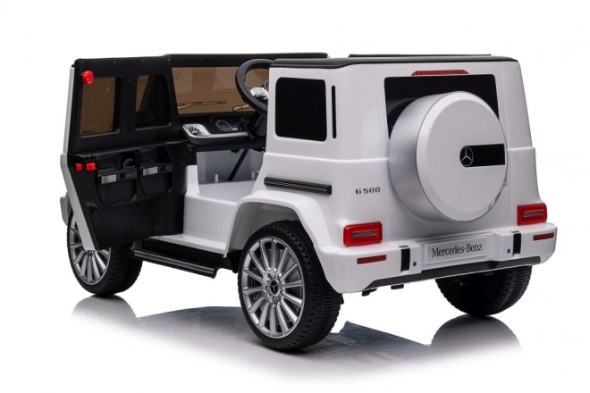 Mercedes G500 White 4x4 Battery Vehicle