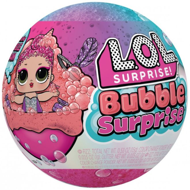 Stojan na panenky L.O.L Bubble Surprise 18 kusů