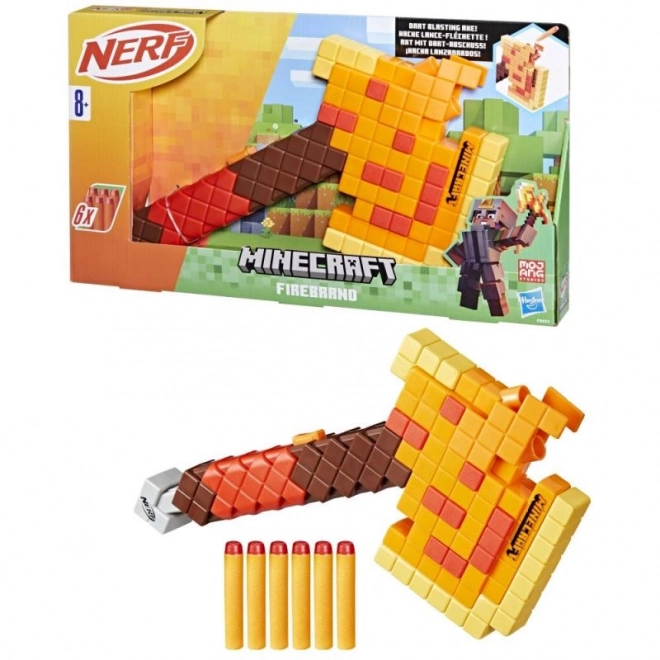 Hasbro Nerf Minecraft Firebrand Blaster