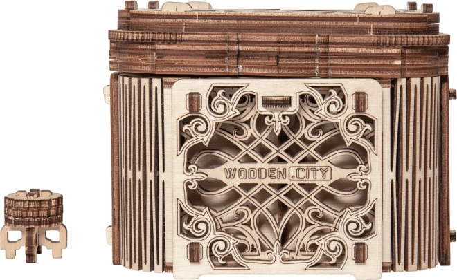 Wooden City 3D puzzle Tajemná schránka 176 dílů