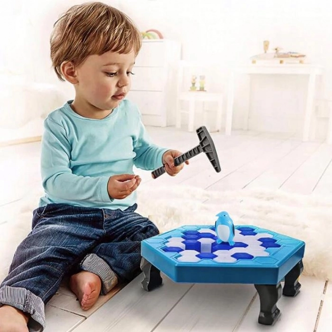 Zábavná společenská hra Tučňák na ledě - Penguin Trap