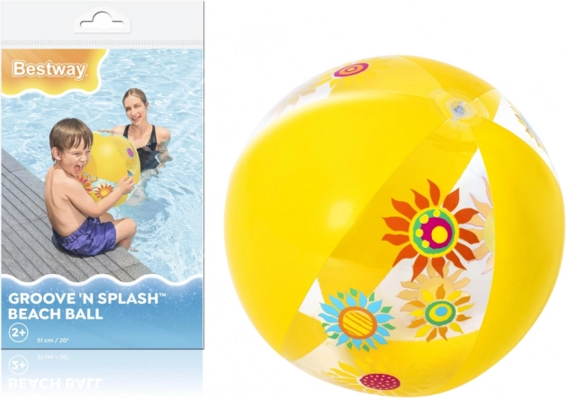 Nafukovací míč žlutý 51 cm Bestway