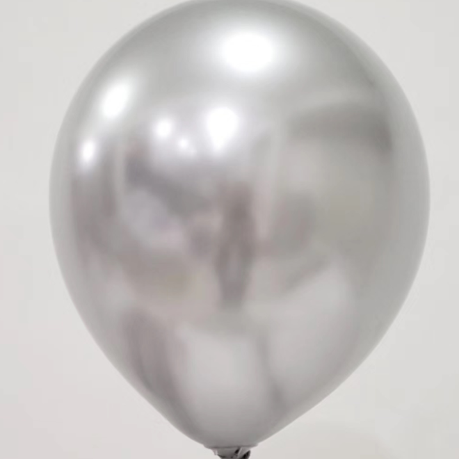 Stříbrná a zlatá sada narozeninových balónků - 86 kusů