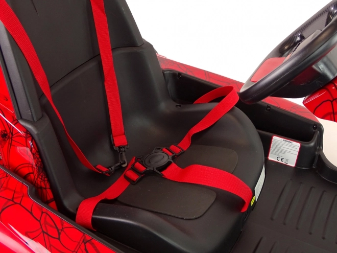 XMX619 Červeně lakovaná motokára Spider na baterie