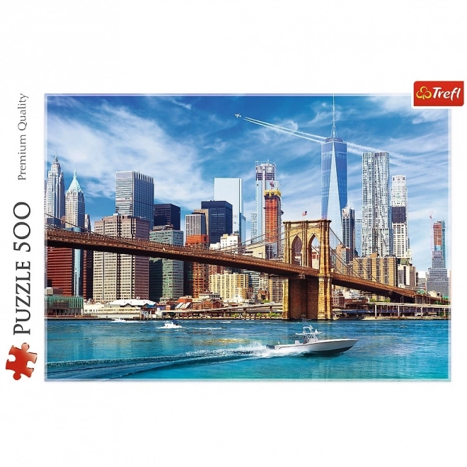 Panoramatické puzzle New York 500 ks