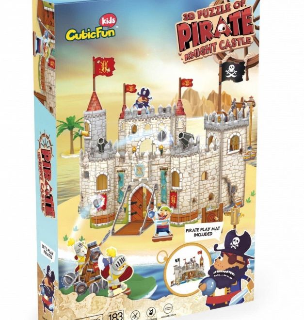 3D puzzle - Pirátský hrad