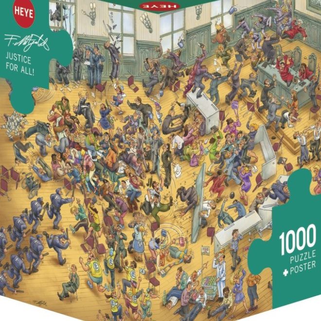 Puzzle 1000 prvků Spravedlnost pro všechny