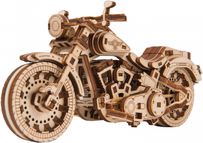 WOODEN CITY 3D puzzle Motocykl Cruiser V-Twin 168 dílů