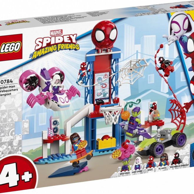 LEGO Spider-Man 10784 Spider-Man a pavoučí základna