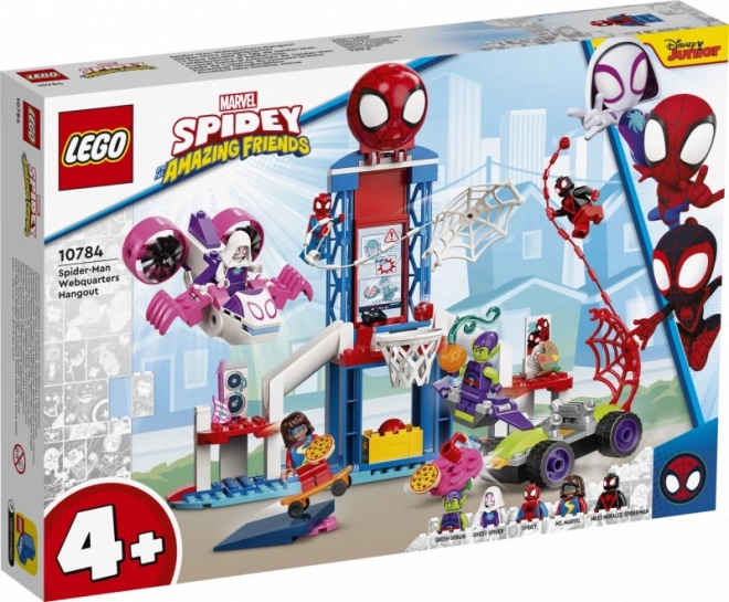 LEGO Spider-Man 10784 Spider-Man a pavoučí základna