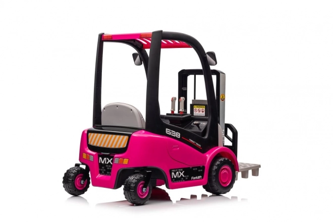 Bateriový vysokozdvižný vozík XMX638 Pink