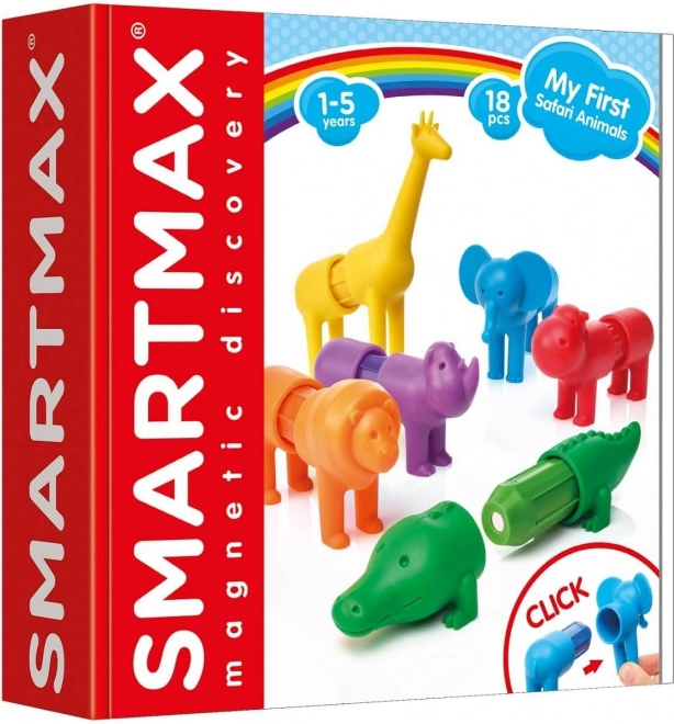 SmartMax - Moje první Safari zvířátka - 18 ks