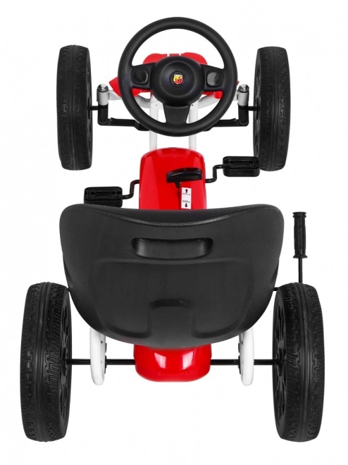 Gokart licencovaný ABARTH červený