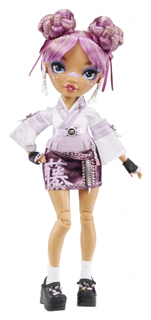 Rainbow High Fashion panenka, série 4 - Lila Yamamoto (Mauve