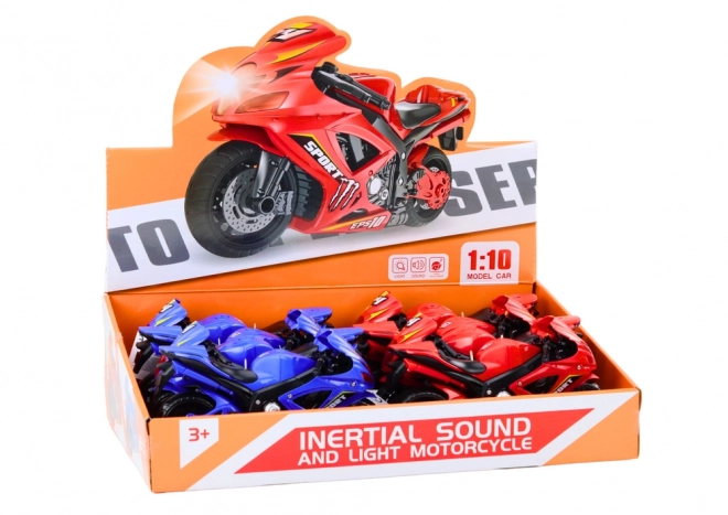 Sportovní motocykl Fricative Drive Light and Sound 2 barvy