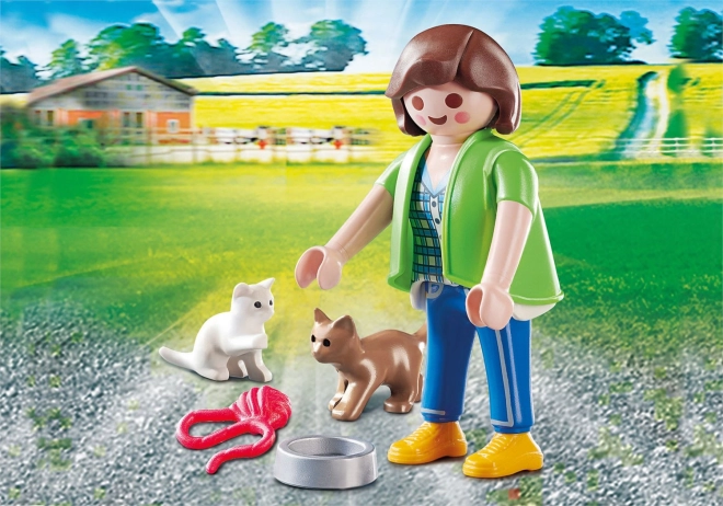PLAYMOBIL® Playmo-Friends 70562 Paní s koťátky