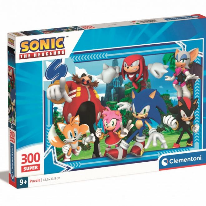 Puzzle 300 prvků Sonic