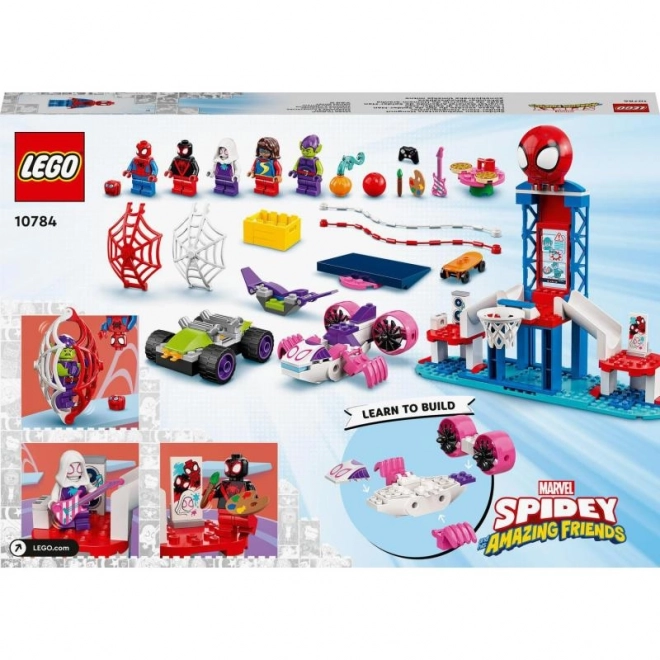 LEGO Spider-Man 10784 Spider-Man a pavoučí základna