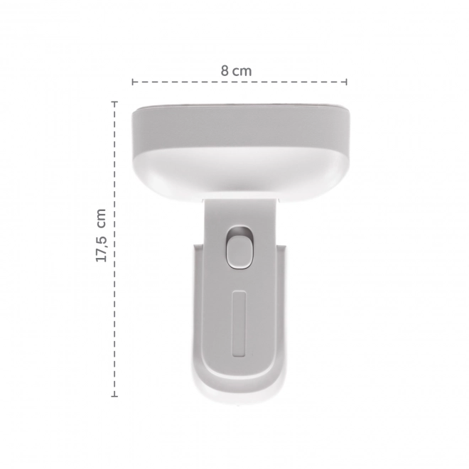 Zámek lednice s pojistkou 1ks, White