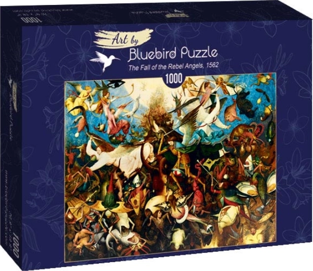 Puzzle Pád rebelských andělů 1000 dílků