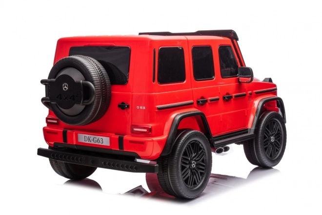 Mercedes G63 XXL Červená 4x4 Auto na baterie