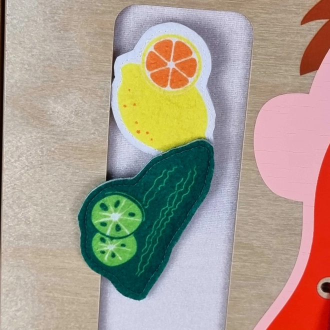 Sensory Board Higiena ústní dutiny Montessori