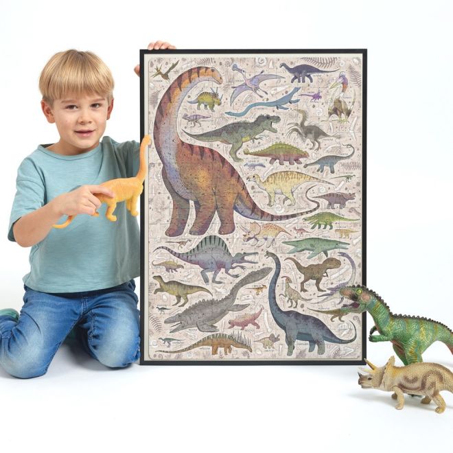 Puzzle 200 dílků Puzzlove Dinosauři