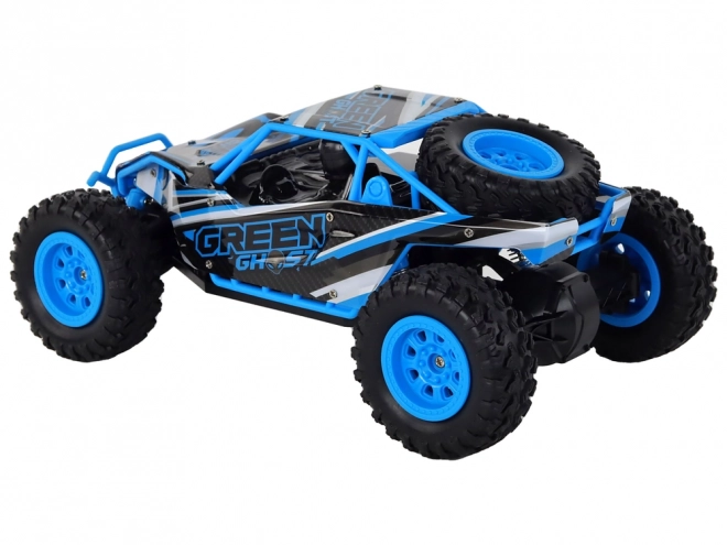 Dálkově ovládané R/C terénní auto 1:24 modré