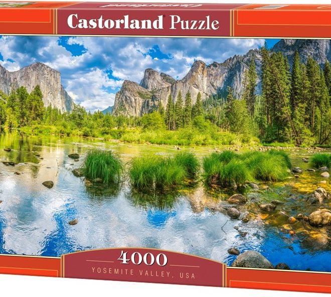 CASTORLAND Puzzle Yosemitské údolí (Yosemite Valley), USA 4000 dílků