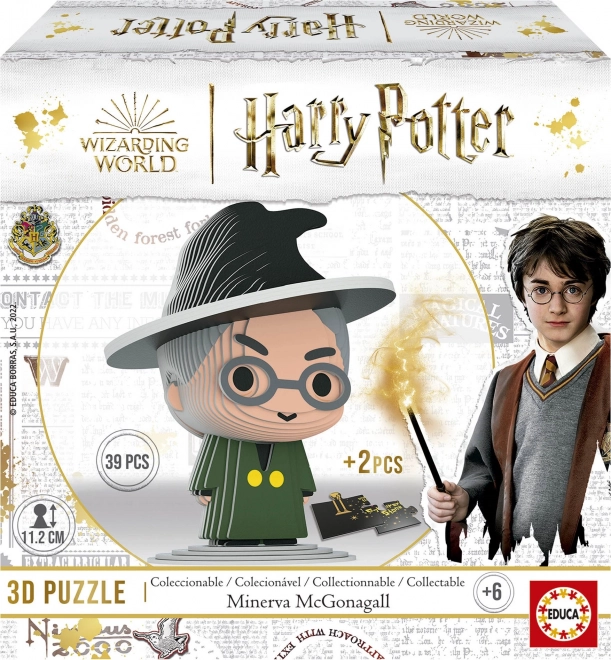 EDUCA 3D puzzle Harry Potter: Minerva McGonagallová 39 dílků