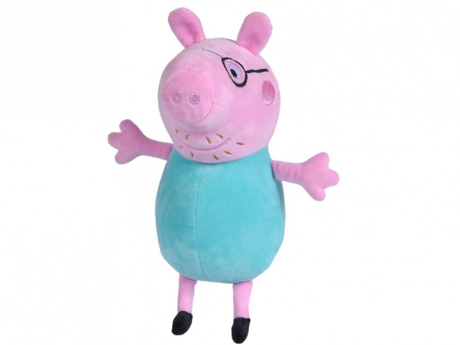 Sada plyšových hraček Peppa Pig - Rodina v autě