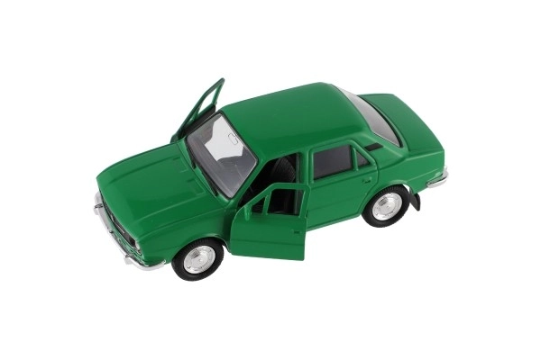 Auto Welly Škoda 105L kov/plast 11cm 1:34-39 na volný chod 4 barvy v krabičce 15x7x7cm