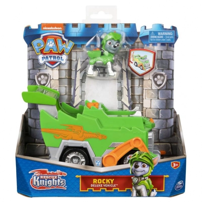 PAW PATROL RYTÍŘI TÉMATICKÉ VOZIDLO ROCKY