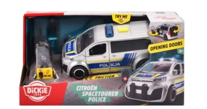 SOS vozidlo Citroen policejní kontrola rychlosti 15 cm