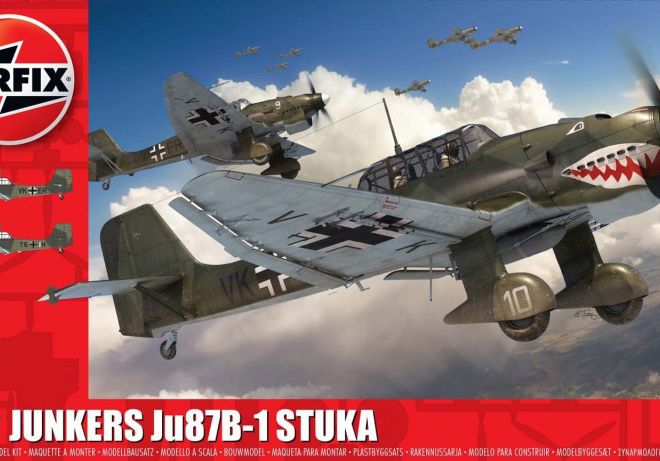 Junkers Ju87 B-1 Stuka 1/72 stavebnice modelu