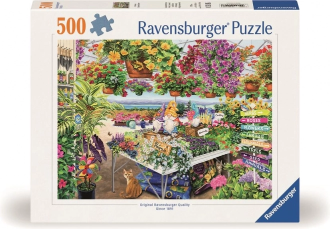 Puzzle zahradní ráj 500 dílků