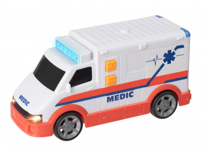 Auto sanitka se světelnými a zvukovými efekty 16 cm
