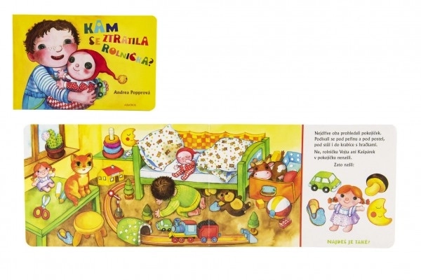 Dětská knížečka - Kam se ztratila rolnička?