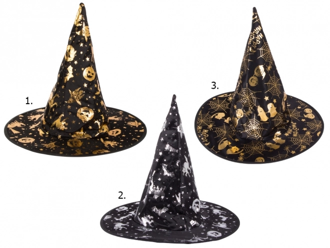Halloweenský čarodějnický klobouk