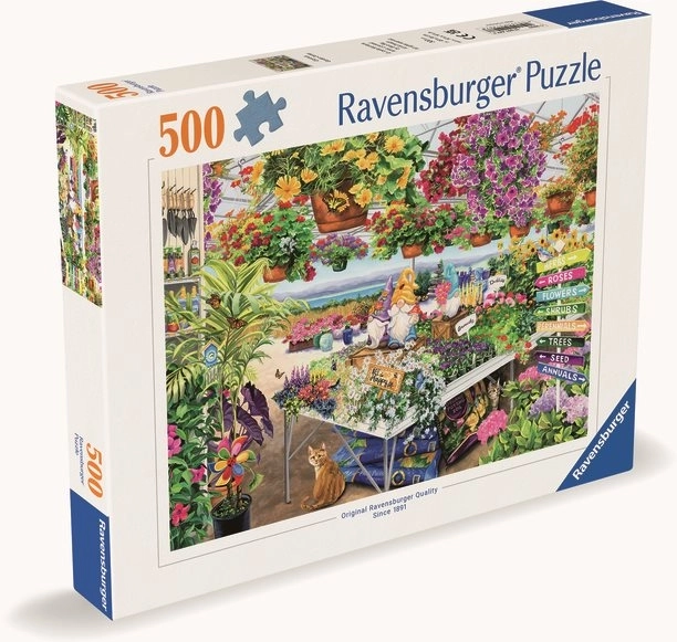 Puzzle zahradní ráj 500 dílků