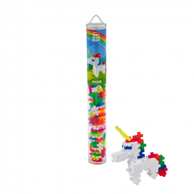 Kostky Plus Plus Tube Unicorn 100 kusů