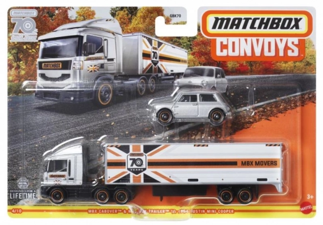 Dopravní vozidlo + auto Matchbox Convoys