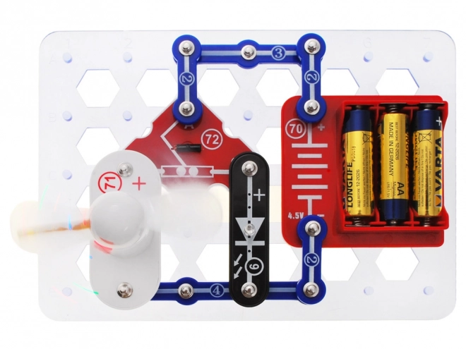 Edukativní svítící sada pro malé elektroniky