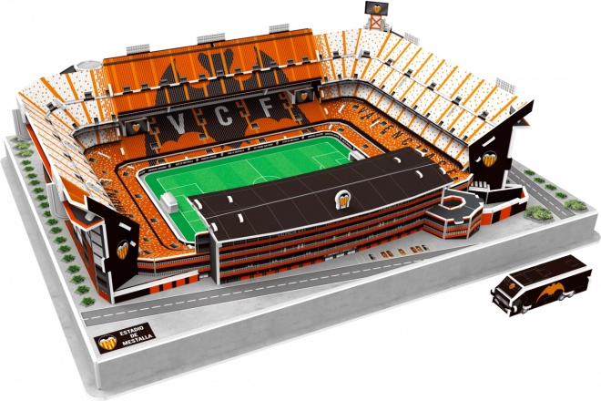 3D PUZZLE STADIUM Svítící 3D puzzle Stadion Mestalla - FC Valencia