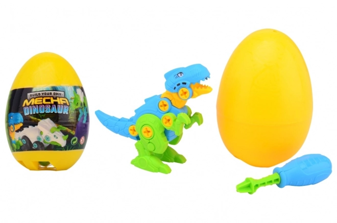Vajíčko s překvapením - stavebnice mechanického dinosaura