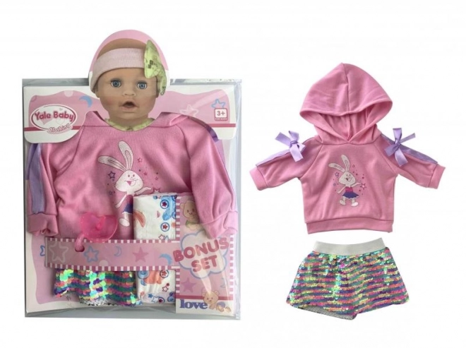 Šaty na panenku 40-43cm