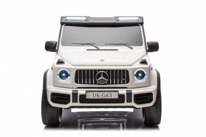 Mercedes G63 XXL White 4x4 Auto na baterie