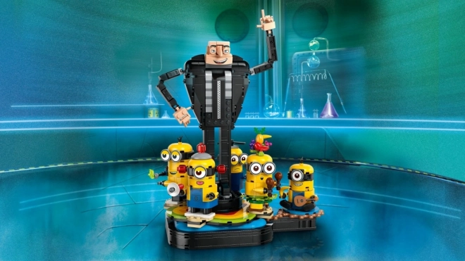 LEGO Minionki 75582 Gru a minionkové z kociek